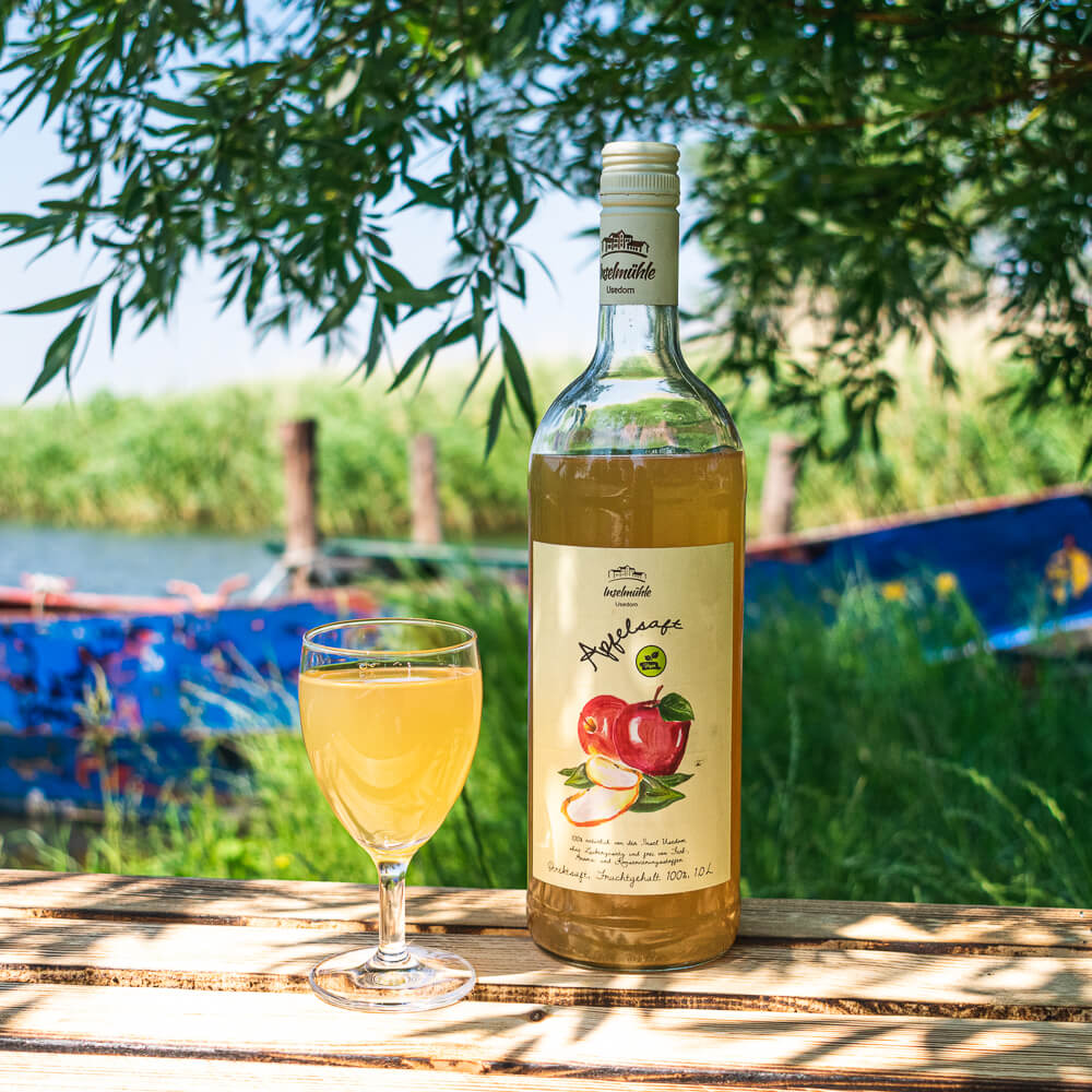 Inselmühle Usedom Naturtrüber Apfelsaft