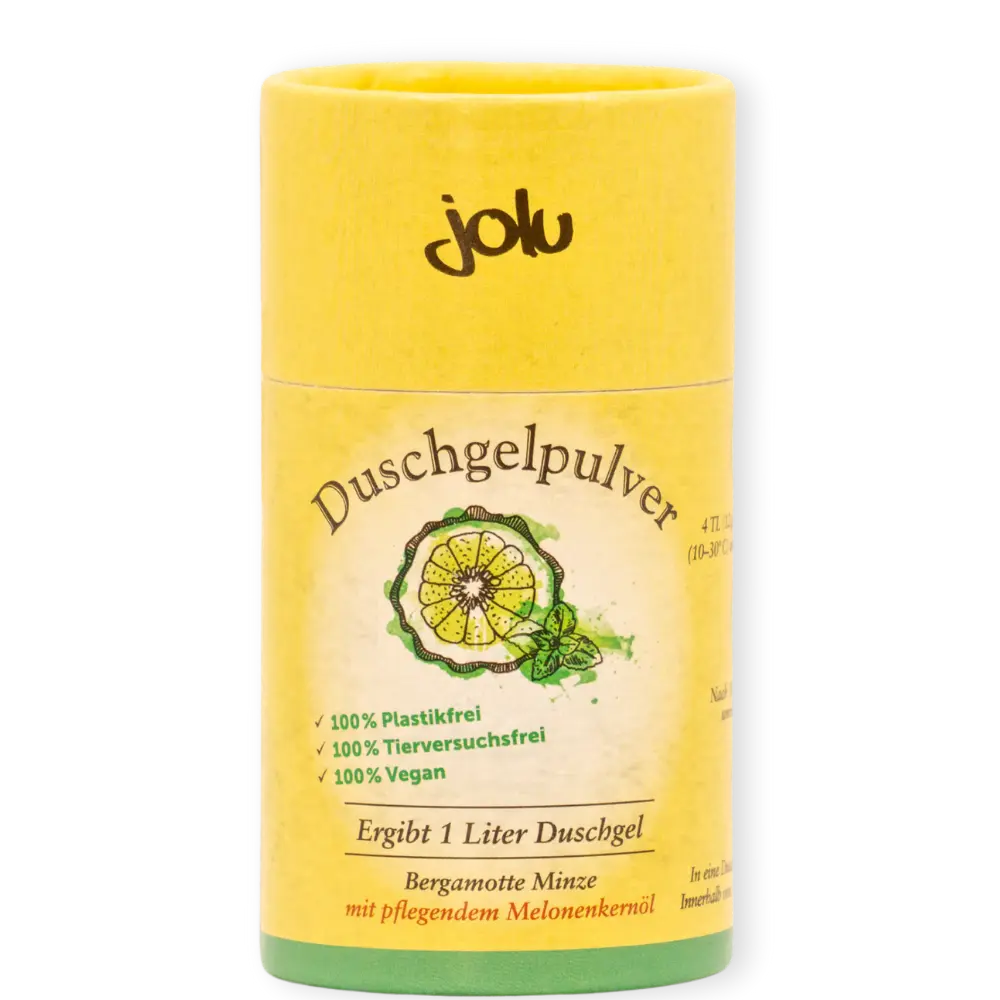 jolu Duschgelpulver Bergamotte Minze