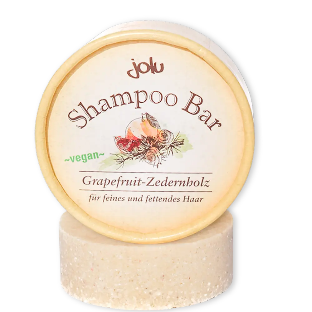 jolu Shampoo Bar Grapefruit Zedernholz