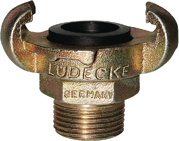 Klauen-Außengewindekupplung