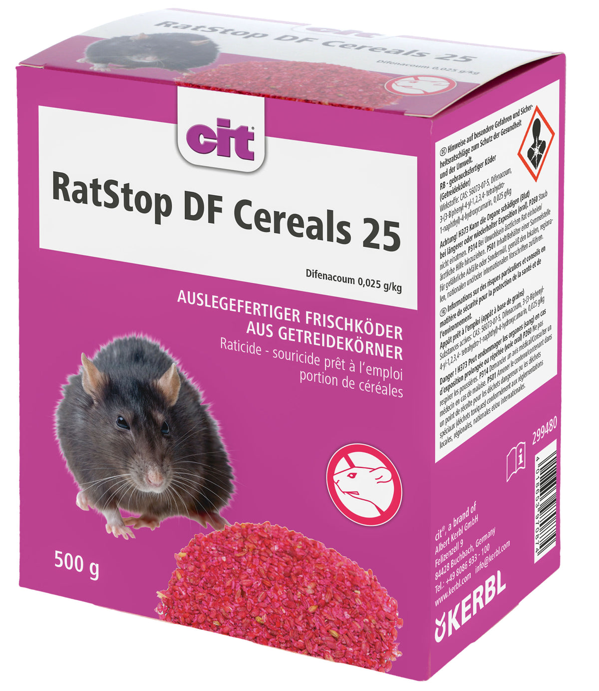 Kerbl cit RatStop DF Cereal 25