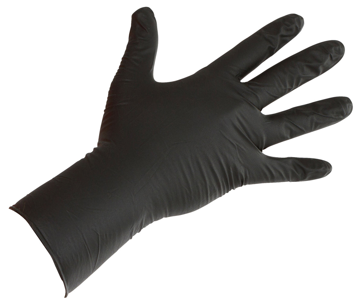 Kerbl Einmalhandschuh Nitril Long Black