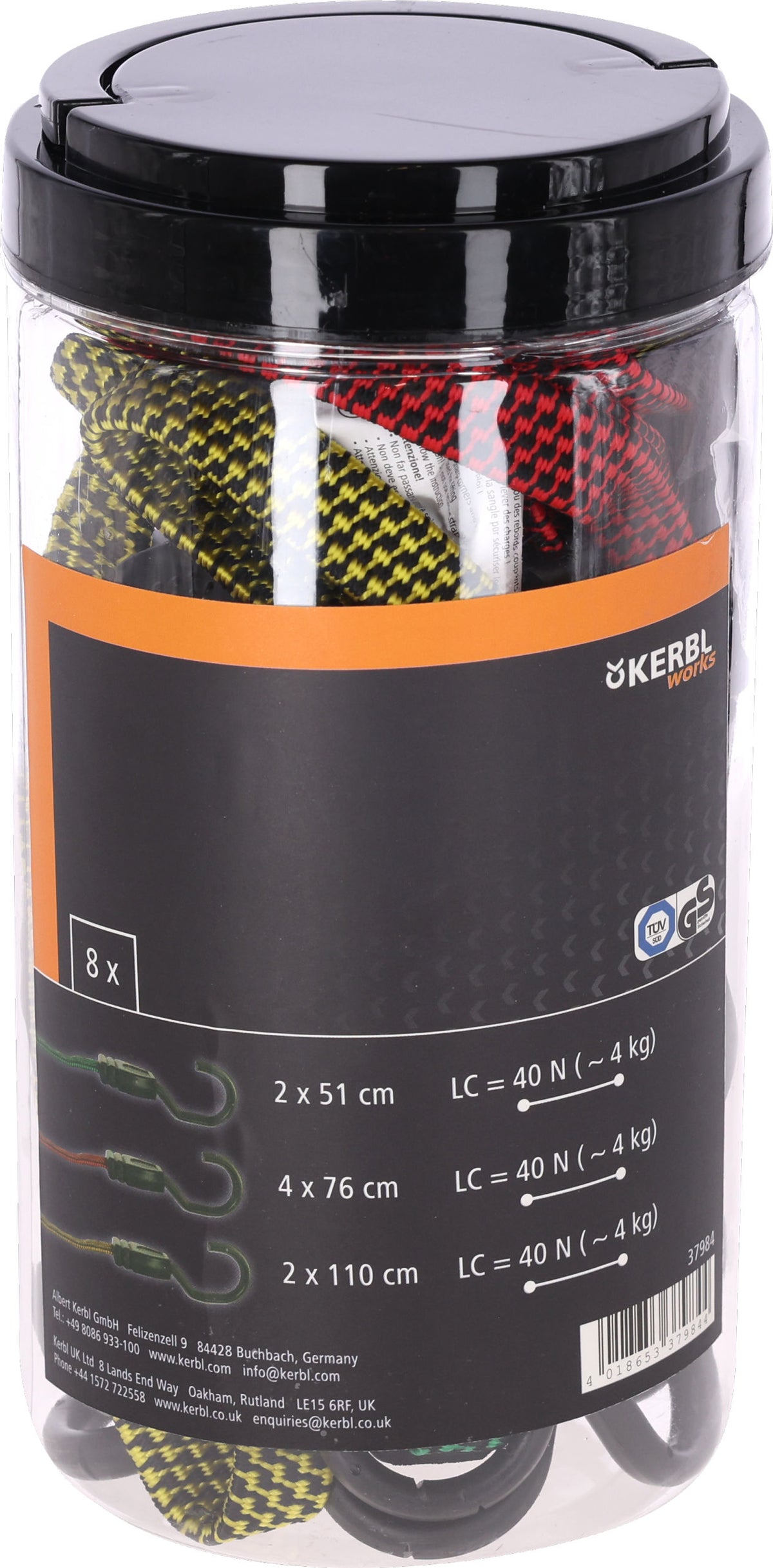 Kerbl Flachexpander-Set 8-teilig