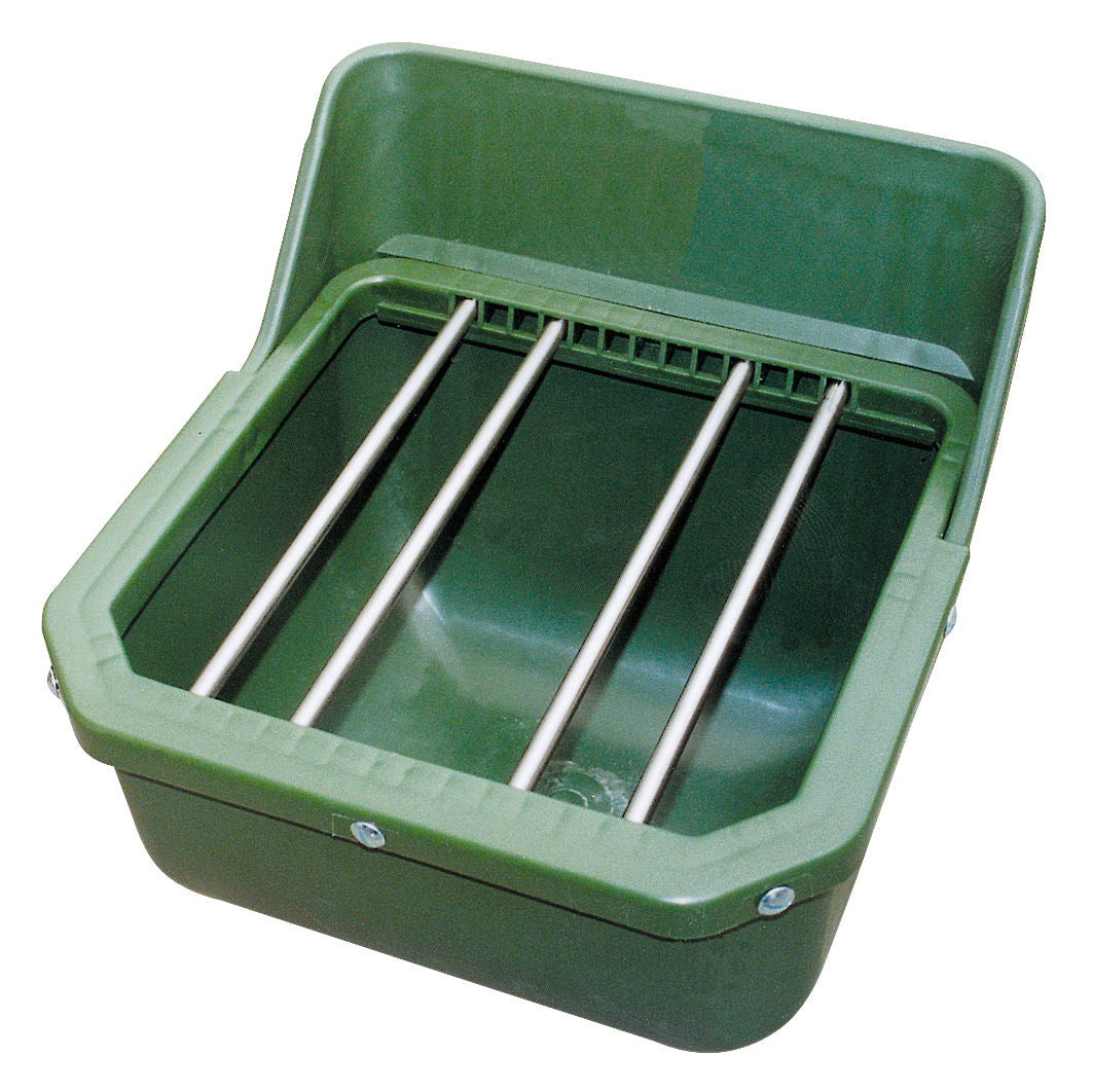 Kerbl Futtertrog mit Metallstäbe