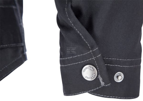 Arbeitsjacke leicht , schwarz, Größe XL, Kramp