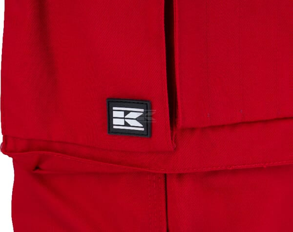 Arbeitshosen , Unisex , M 82-92cm , rot blau, Kramp Original by Kramp