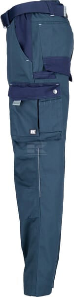 Arbeitshosen , Unisex , M 82-92cm , grün blau, Kramp Original by Kramp