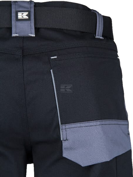 Arbeitshosen , Unisex , S 75-85cm , schwarz grau, Kramp Original by Kramp