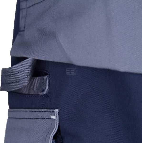 Arbeitshosen , Unisex , M 82-92cm , blau grau, Kramp Original by Kramp