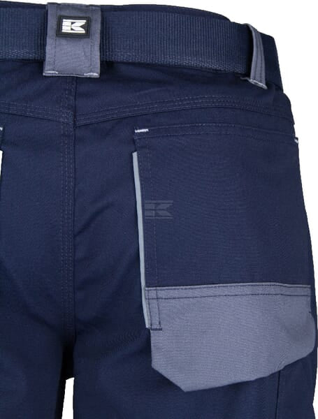 Arbeitshosen , Unisex , S 75-85cm , blau grau, Kramp Original by Kramp