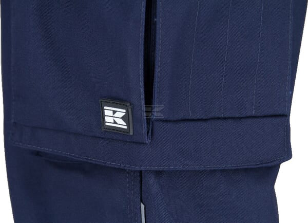 Arbeitshosen , Unisex , S 75-85cm , blau grau, Kramp Original by Kramp