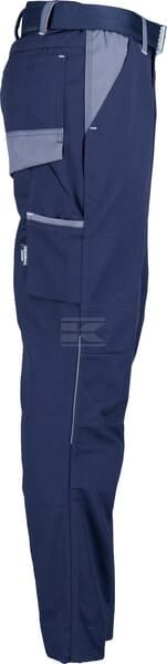Arbeitshosen , Unisex , S 75-85cm , blau grau, Kramp Original by Kramp