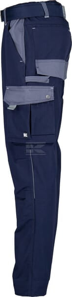 Arbeitshosen , Unisex , M 82-92cm , blau grau, Kramp Original by Kramp