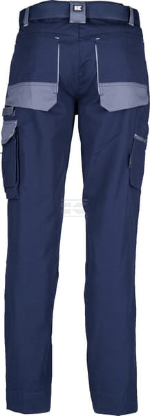Arbeitshosen , Unisex , M 82-92cm , blau grau, Kramp Original by Kramp