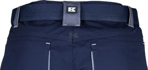 Arbeitshosen , Unisex , S 75-85cm , blau grau, Kramp Original by Kramp
