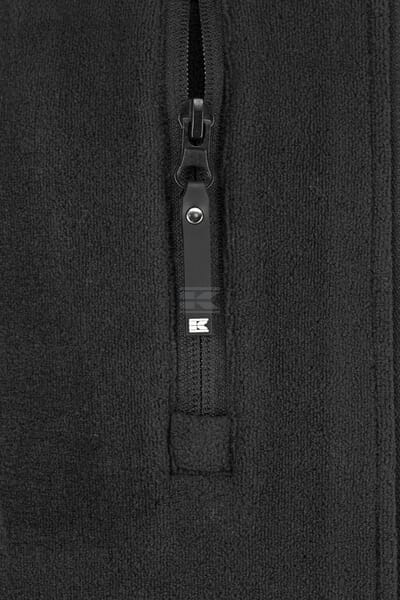 Fleecejacke schwarz XL