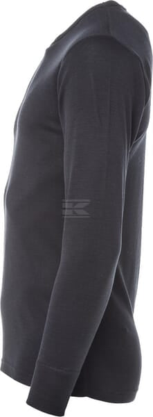 Thermohemd mit Rundkragen aus Merinowolle XL