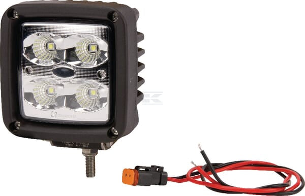 Arbeitsscheinwerfer, 10-30V, LED, 4500lm, Quadratisch