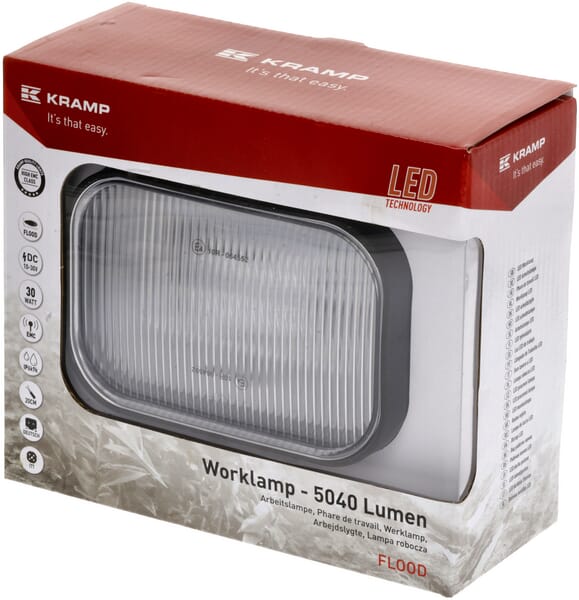 Arbeitsscheinwerfer, 10-30V, LED, 4200lm, Rechteckig
