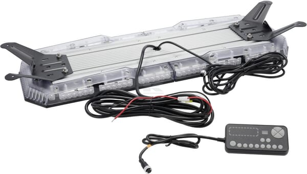 Lichtleiste LED, 100/200W, 12-24V, gelb, anschraubbar, 767x89x280 mm TA2