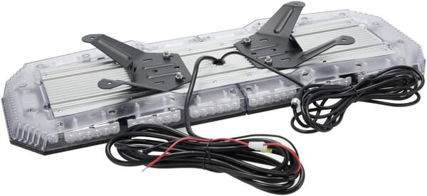 Lichtleiste LED, 100/200W, 12-24V, gelb, anschraubbar, 767x89x280 mm TA2