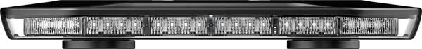 Lichtleiste LED, 50W, 12-24V, gelb, anschraubbar/magnetisch, 380mm, Kramp