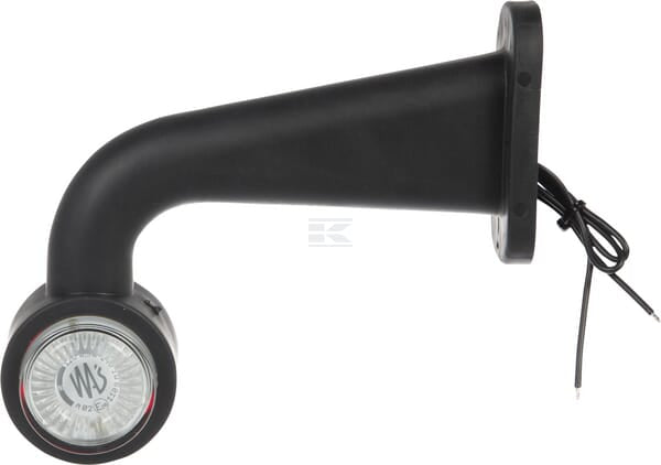 Begrenzungsleuchte weiß/rot 90° links LED 12-24V KRAMP