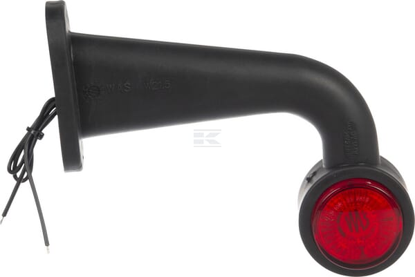 Begrenzungsleuchte weiß/rot 90° links LED 12-24V KRAMP