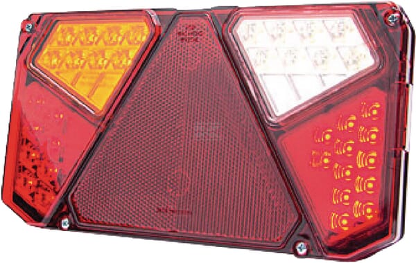 Rücklicht multifunktional Rechteck 7 pins links LED 12-24V KRAMP