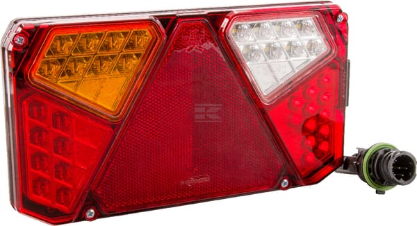 Rücklicht multifunktional Rechteck 7 pins links LED 12-24V KRAMP