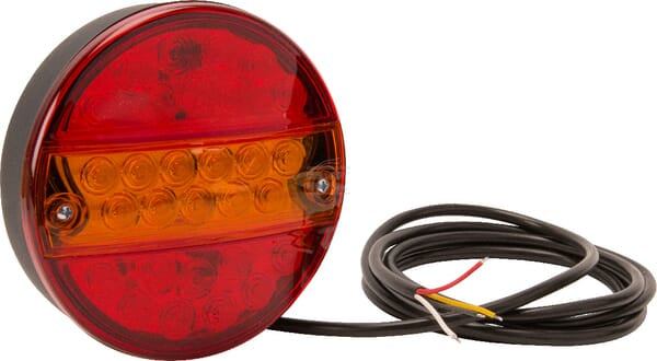 Rücklicht multifunktional rund LED 12-24V KRAMP