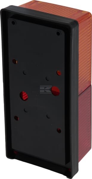 Rückleuchte, rechteckig, 12-24V, 165x80x51mm