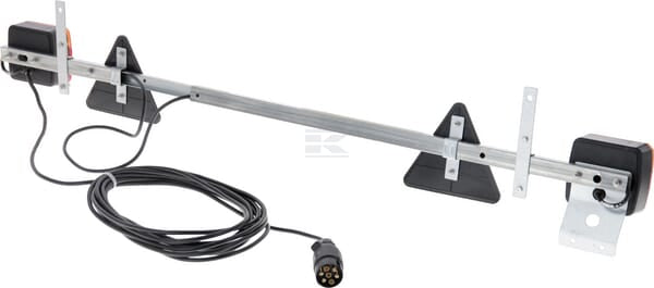 Leuchtplatte 12V 1-1,6m, 7,5m Kabel, 7-poliger Stecker