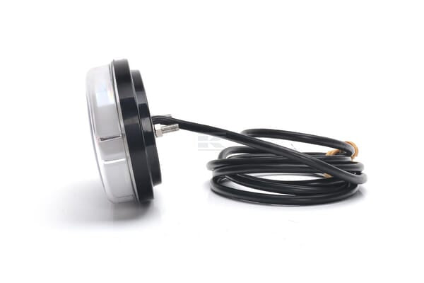 Multifunktions-Frontleuchte LED, oval, mit Verstärker, 12-24V, 136,4x91x40mm