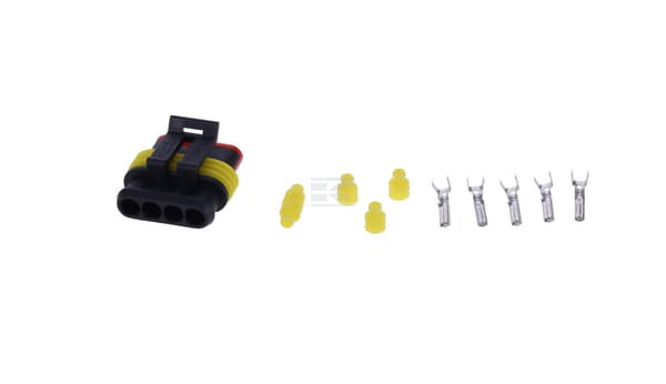 Satz Superseal 4-polige Steckverbinder Buchse