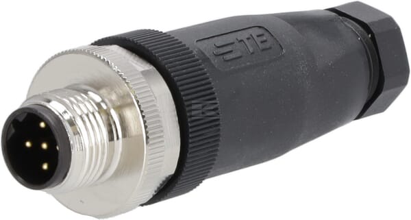 Stecker 5 P. Stecker M12 Code-B