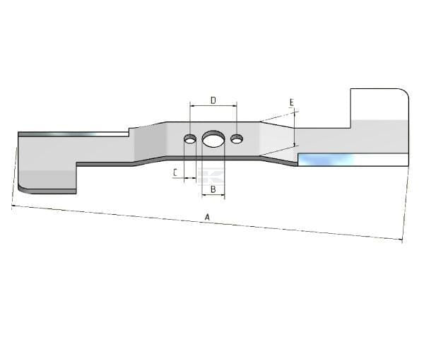 Mulchmesser. Silver 51 BR-A