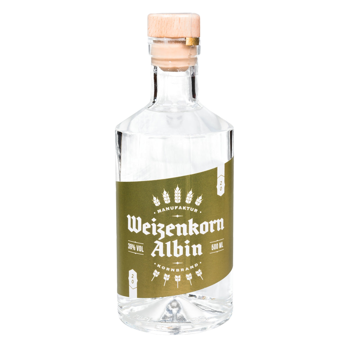 MAENNERHOBBY Weizenkorn Albin 38 % vol