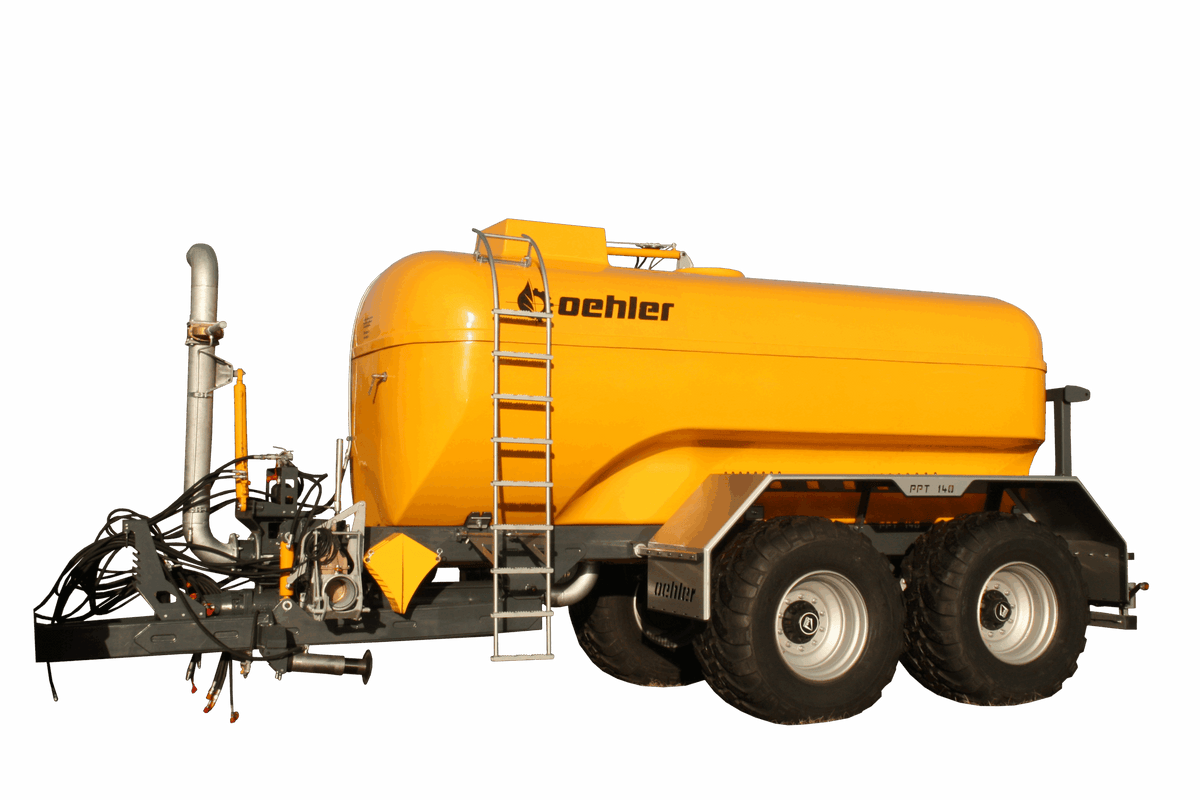 Oehler Oehler Tandem-Pumptankwagen Typ PPT 140 - GFK