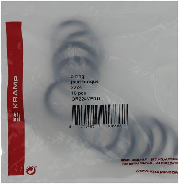 O-Ring 22x4 75 shore Viton 10x