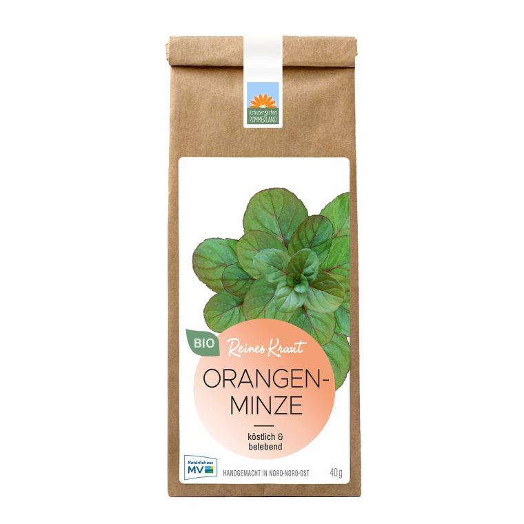 Kräutergarten Pommerland Orangenminze