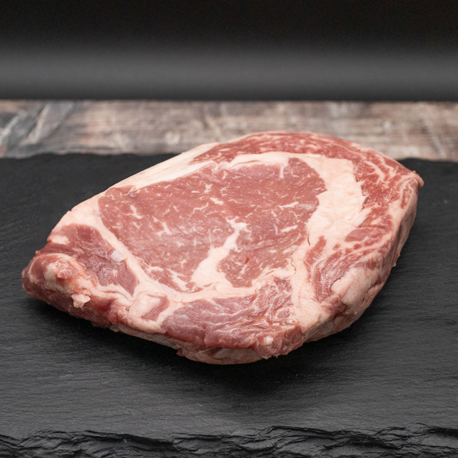 Prime BBQ Black Angus Rib Eye Steak vom Rind ca. 400g