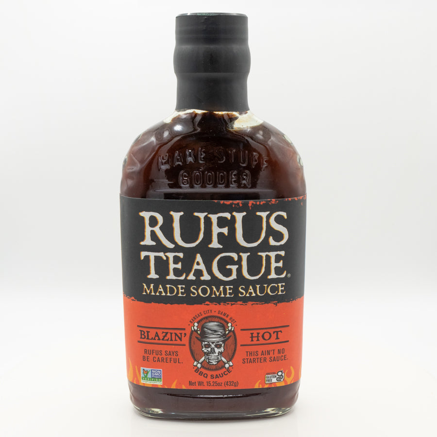 Blazin Hot BBQ Sauce von Rufus Teague 432 ml