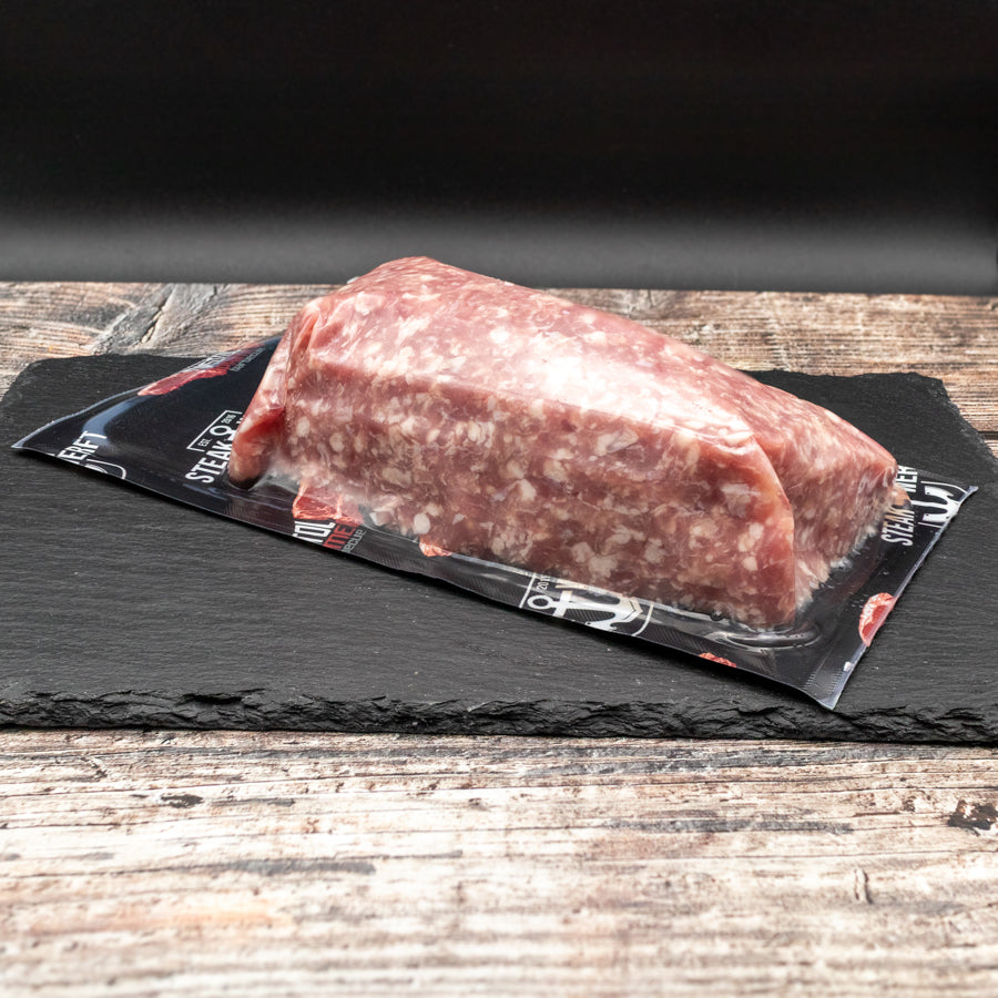 Prime BBQ Duroc Schweinehack ca. 500g