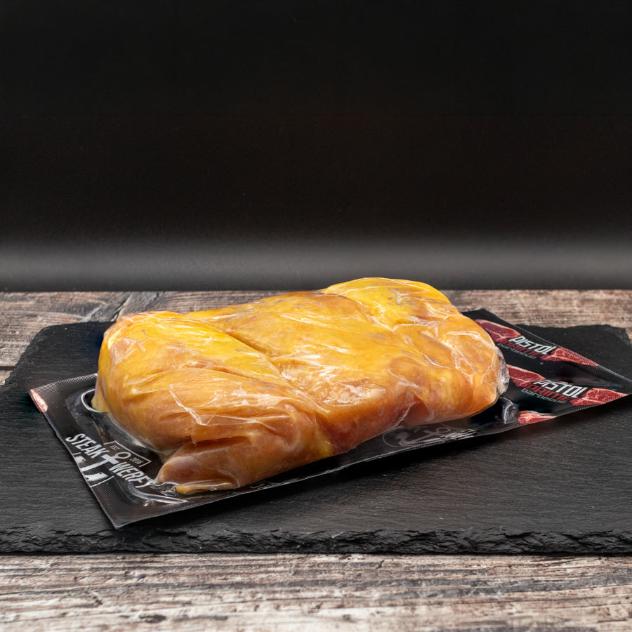 Prime BBQ Kikok Hähnchenkeulensteak mit Haut ca. 650g