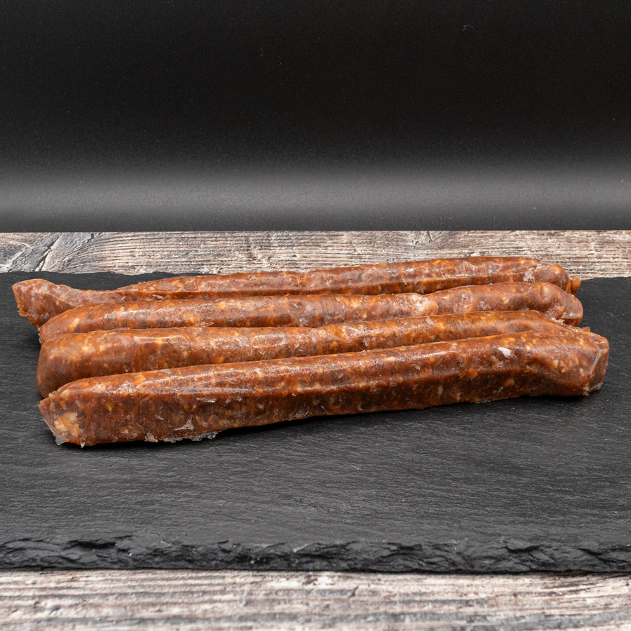 Prime BBQ Mergeuz Rindsbratwurst 4 x ca 50g
