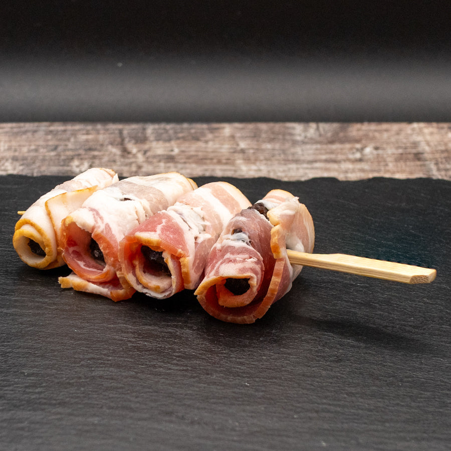 Prime BBQ Pflaumen im Speckmantel