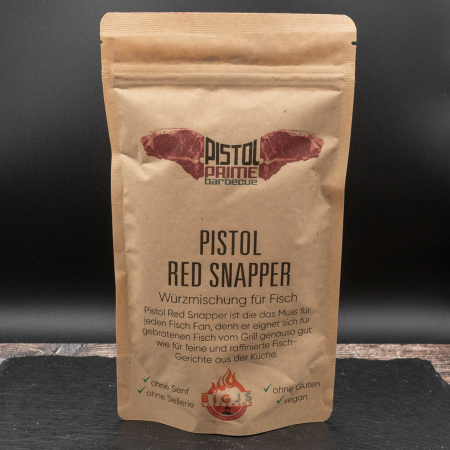 Pistol Prime BBQ Pistol’s Red Snapper 250g