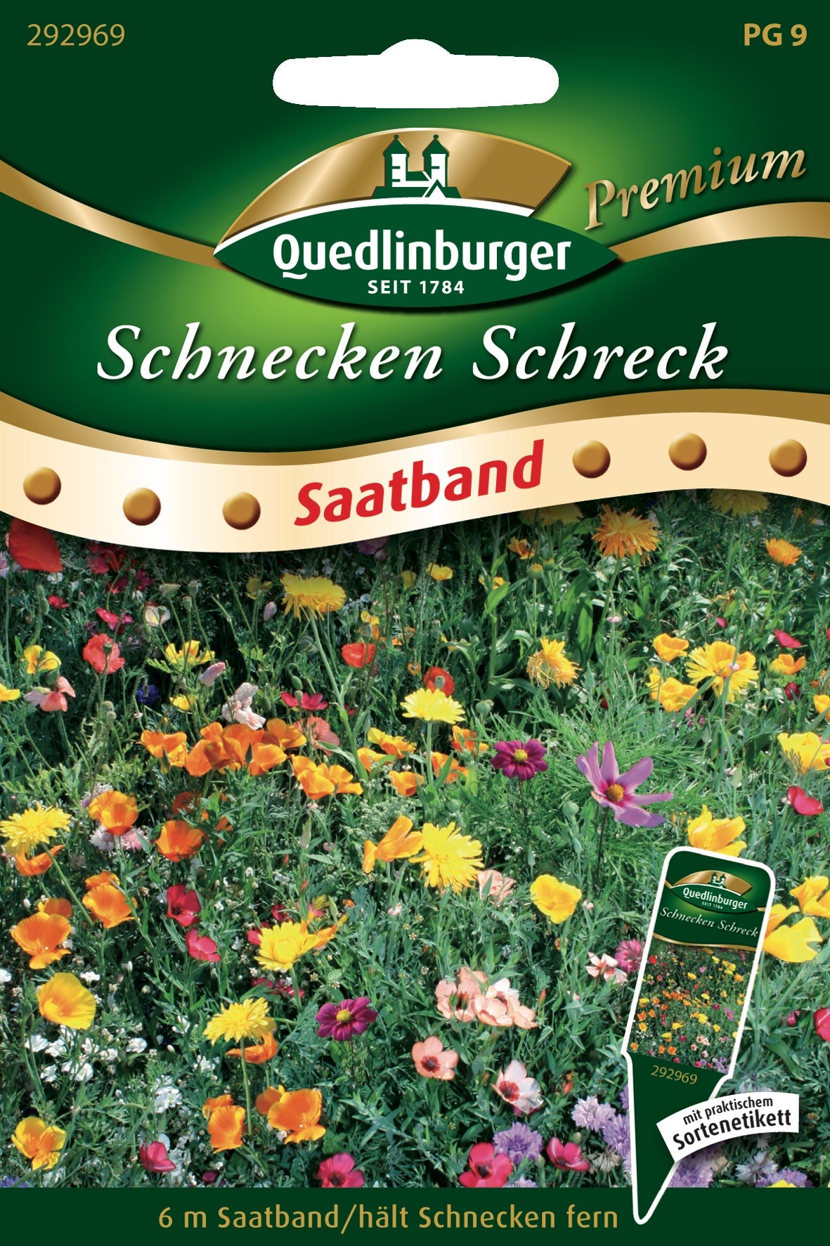 Quedlinburger Saatgut Schnecken Schreck „Blühende Mischung“