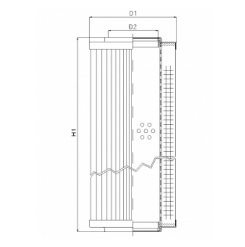 RVR10045B60V Hydraulikfilterelement (Rücklauffilter)